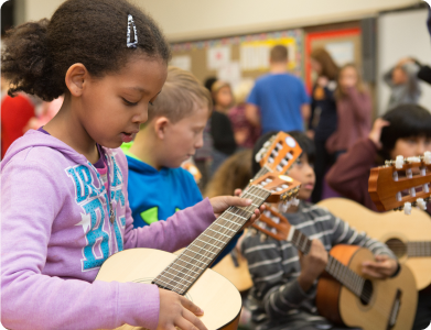 Students learning