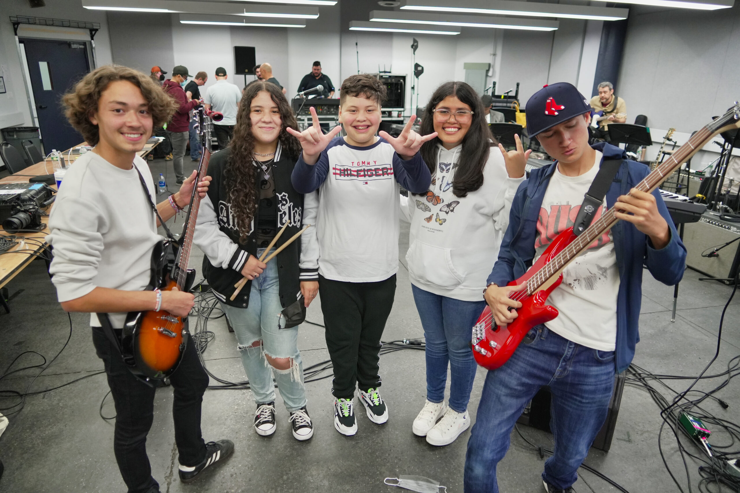 Music programs helps students forge meaningful relationships, creating a sense of community and belonging.