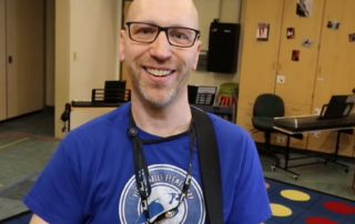 Ryan Payne, Music Teacher at Victor Falls Elementary School in Bonney Lake, WA.